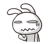 sticker bunny