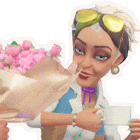 For Me Flower Sticker by GardenAffairs