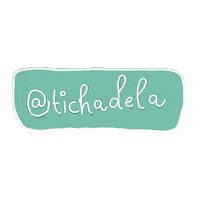 Tichadela instagram mint tichadela Sticker