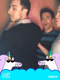 outintech GIF by Out in Tech x GIPHY | Spring Social @ Hotel Americano