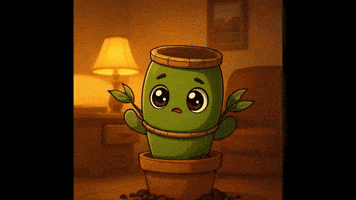 Sad Bamboo Shoot GIF by PandaMania