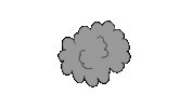 Smoke Oofalandia Sticker by deladeso