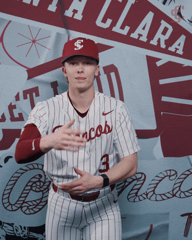 Bronco Baseball GIF by Santa Clara Broncos