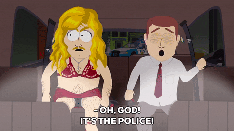 scared vice GIF by South Park 