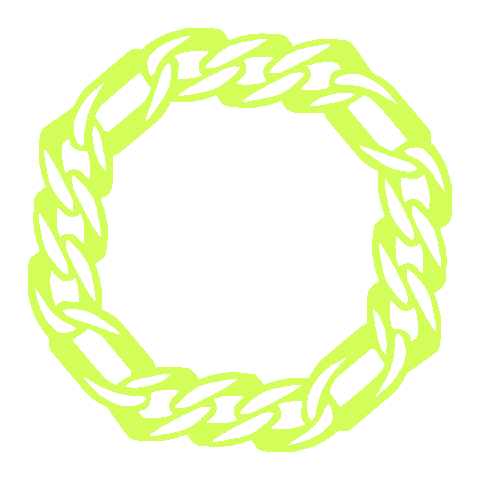 Chain Sticker by H+ Creative