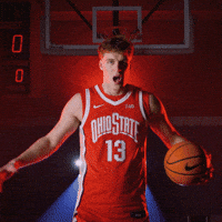 Basketball Yell GIF by Ohio State Athletics