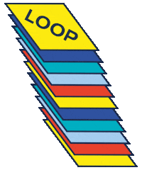 Loop Gurtel Sticker by LWZ