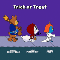 Cat Halloween GIF by VeeFriends