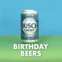 Happy Birthday Busch Light GIF by Busch Beer
