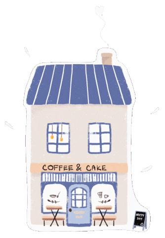 Coffee Cake Sticker