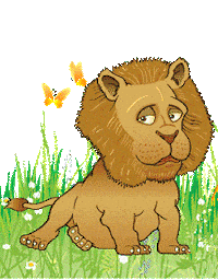 big cats lion STICKER
