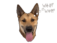 Cat Wagging Sticker by Marcel Katz / The Art Plug