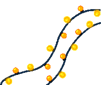 String Lights Sticker