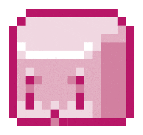 Pixel 90S Sticker by Pixibit ■ Ritratti grigliati