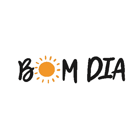 Happy Bom Dia Sticker