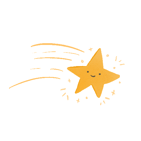 Shooting Star Wow Sticker by Buttersquibs