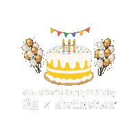 Happybirthday Sticker by number24th