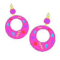 Pink 90S Sticker