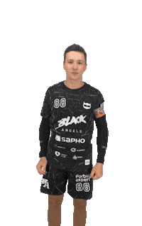 Captain Kiss Sticker by BLACK ANGELS