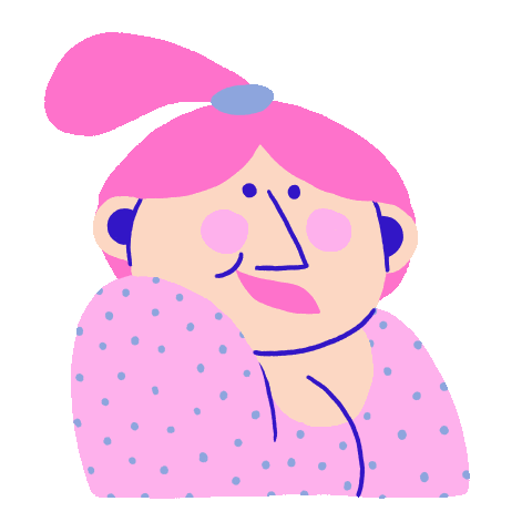 Wink Blink Sticker by Marie Boiseau