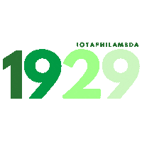 iota1929delta 1929 1930 iota phi lambda iotaphilambda Sticker