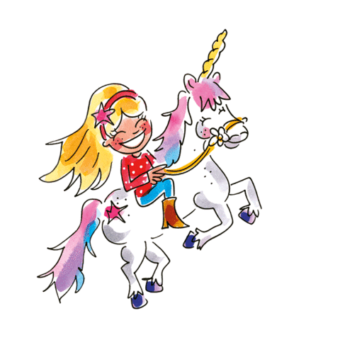 unicorn unicorngirl Sticker by Blond Amsterdam