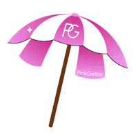 PinkGellac summer beauty beach shine Sticker