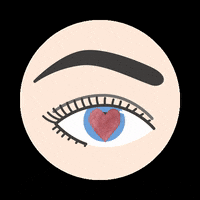 Ophelias love happy heart girl GIF
