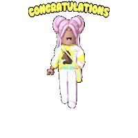 Congrats Congratulations Sticker by Afro Unicorn
