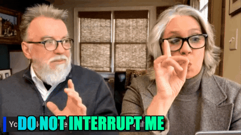 Dont Interrupt Me Small Business Owner GIF by Aurora Consulting: Business, Insurance, Financing Experts