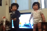 Adorable Babies Show Dancing Skills
