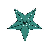 paperstarlights christmas star lanterns paper starlights Sticker