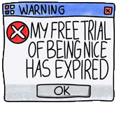 Warning Sticker