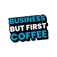 Coffee Work Sticker by Les Cafés Business