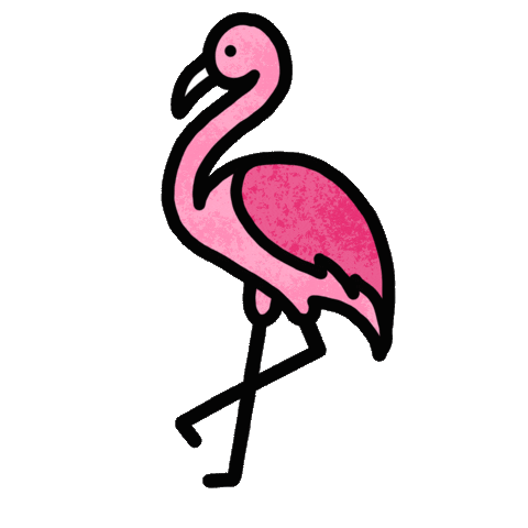 CarnegieMellonStudentAffairs giphyupload flamingo fifth flamingos Sticker