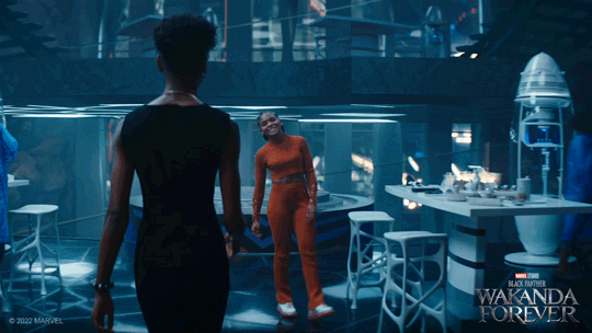 Greeting Black Panther GIF by Marvel Studios