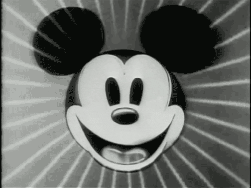 mickey mouse art GIF by hoppip