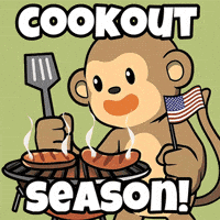 Labor Day Usa GIF by Wise Monkey Meme