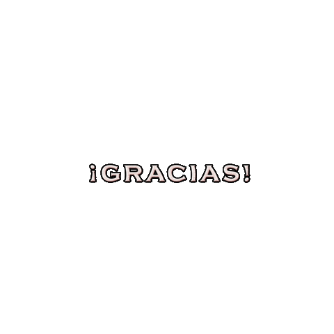 Thanks Gracias Sticker