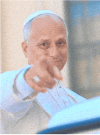 oangelopinheiro catholic pope tmj leão GIF