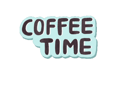 Darina_from_Bjarmaland giphyupload coffee time coffee time Sticker