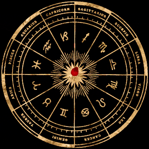Astaramagika giphygifmaker giphyattribution zodiac astrology GIF