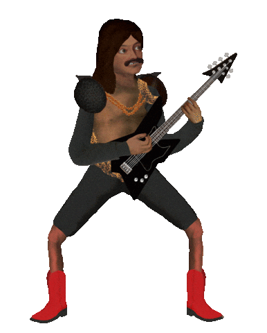 3D Rock Sticker by Scorpion Dagger