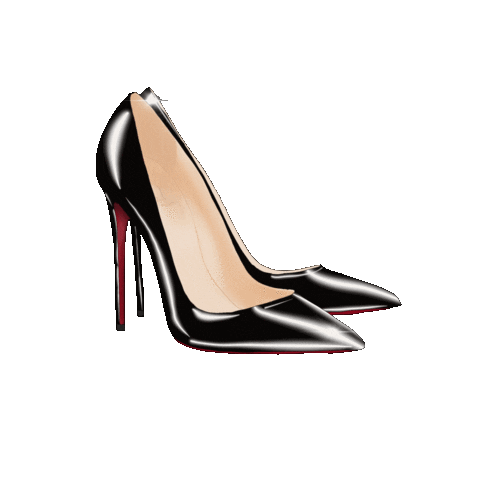 SomovaArt shoes christian louboutin туфли somovaart Sticker