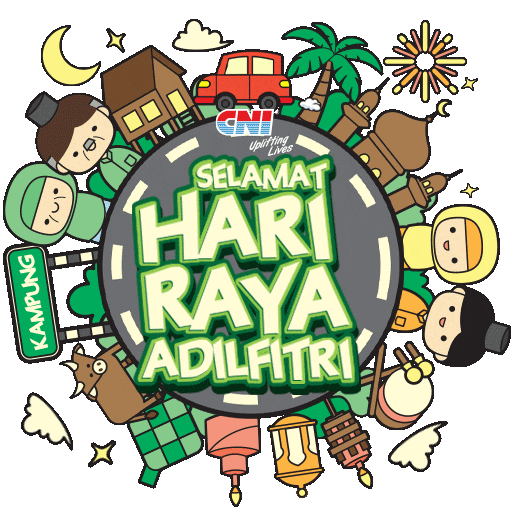 Hari Raya Islam Sticker by CNI