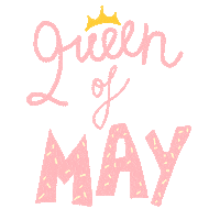 Pink May Sticker by saroltabodo