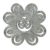 3D Flower Sticker
