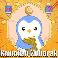 Pray Eid Al Fitr GIF by Pudgy Penguins