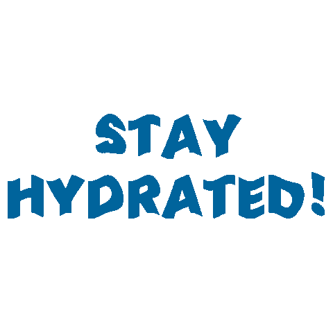 Fitness Water Sticker