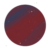 Out Of This World Space Sticker